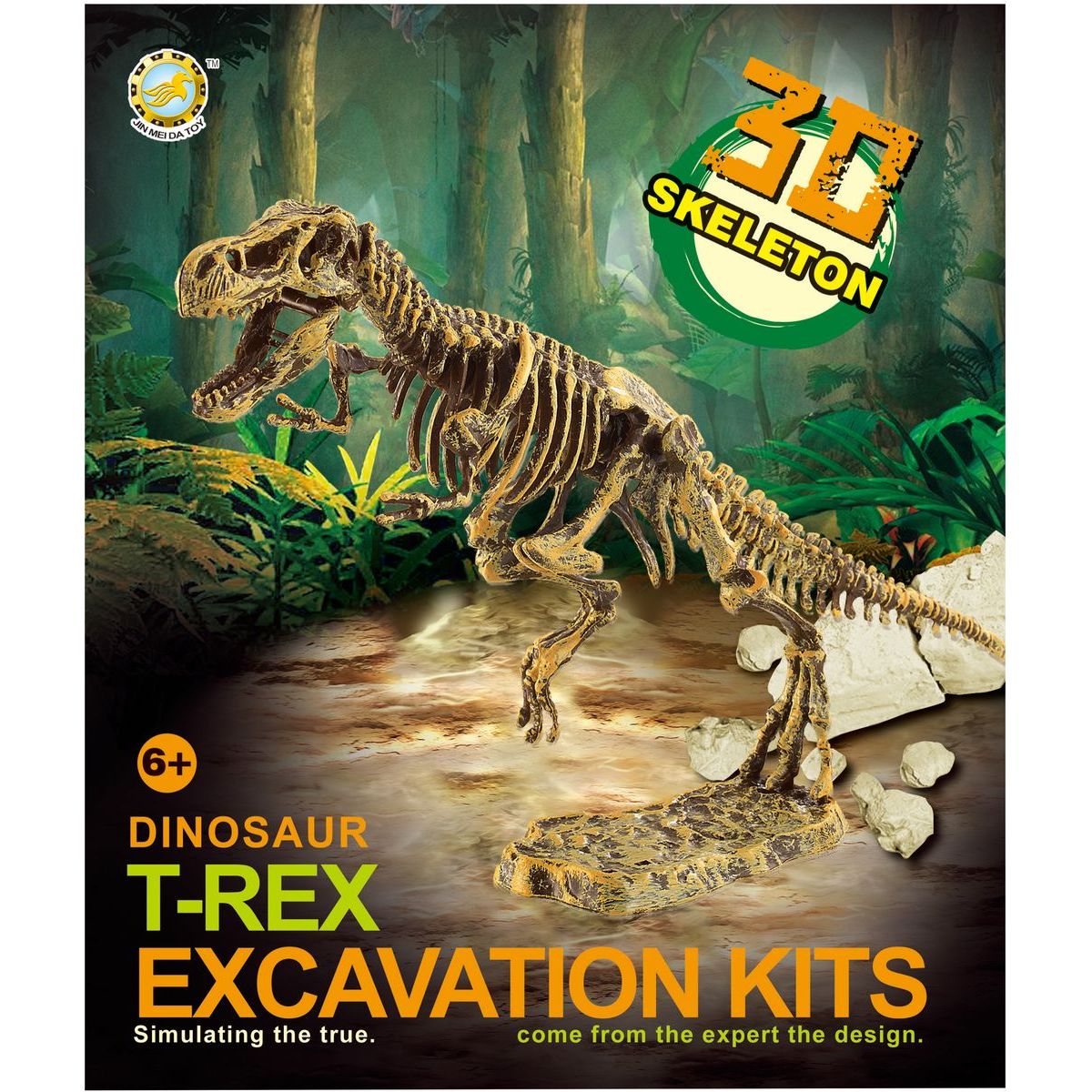 Archeologický set 3D Tyranosaurus