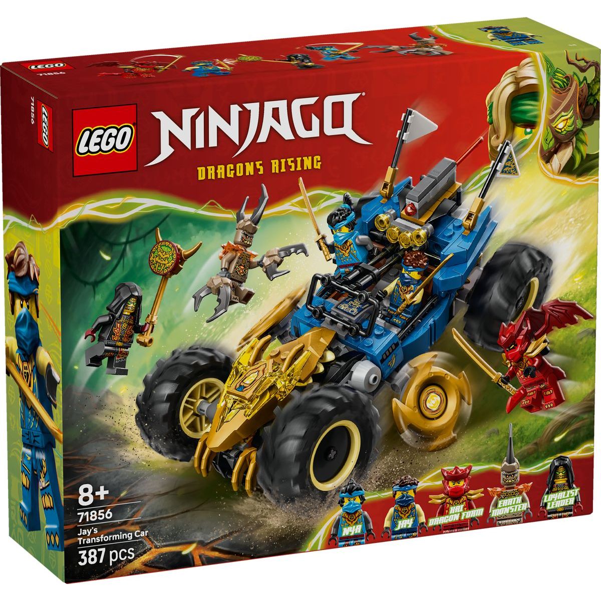 LEGO® 71856 Jay a jeho transformační auto