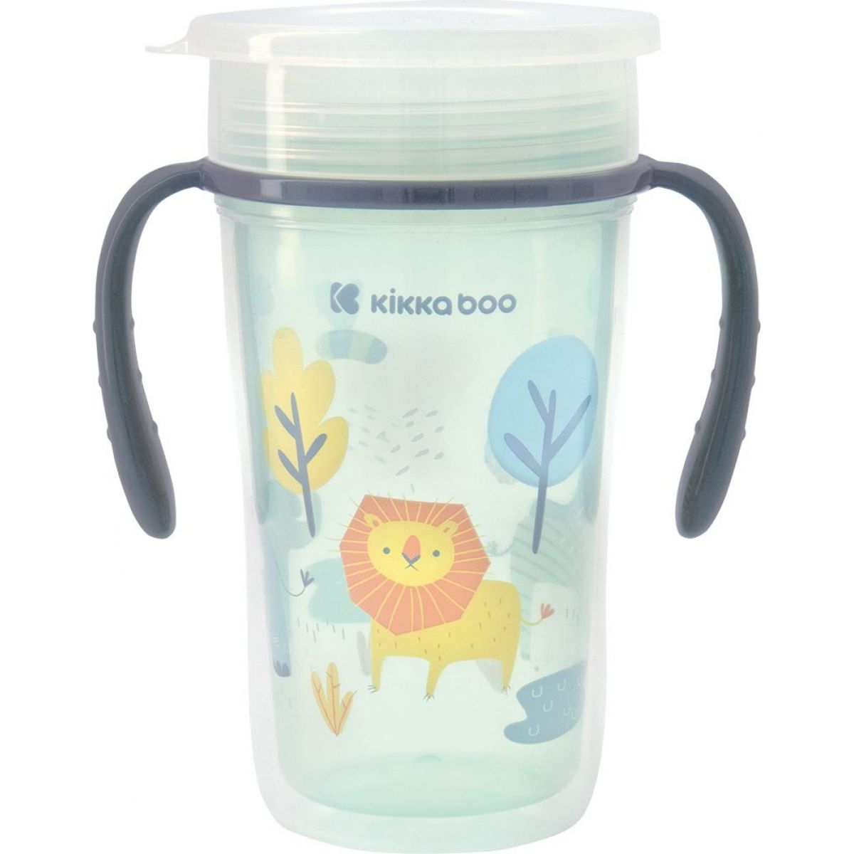 KikkaBoo Hrnek trénovací 300 ml od 12 měs. Lion
