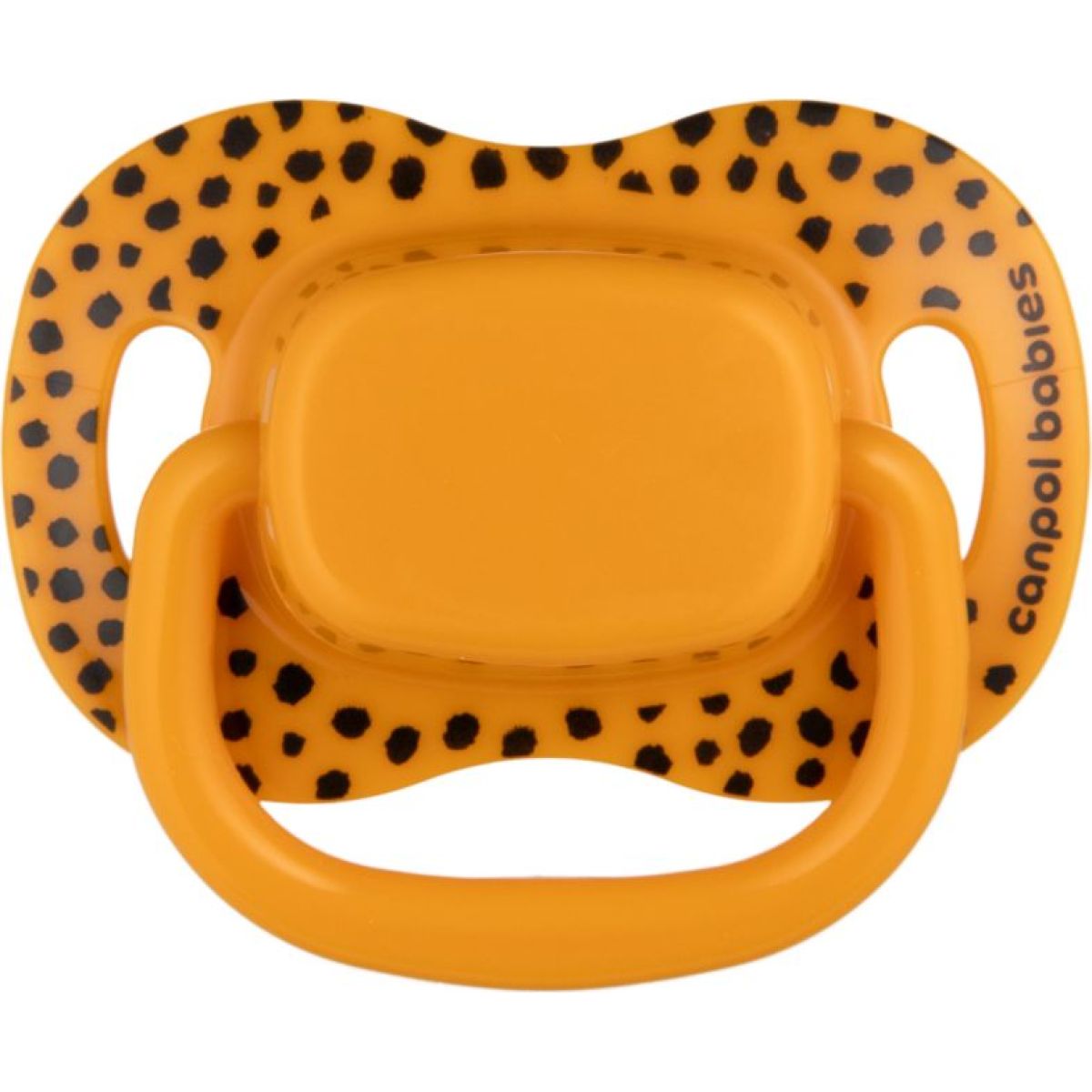Canpol babies  Set symetrických silikonových dudlíků BabiesBoo 0 - 6m 2 ks oranžový