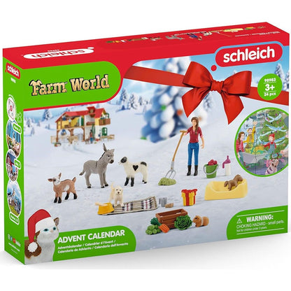 Schleich 98983 Adventní kalendář Domácí zvířata