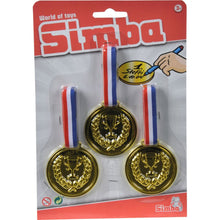 Simba Medaile zlaté 3 ks
