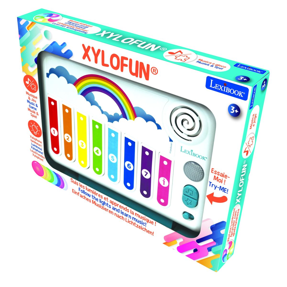 Lexibook Elektronický xylofon se světly