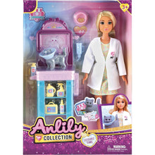 Sparkys Panenka veterinářka s kočičkou