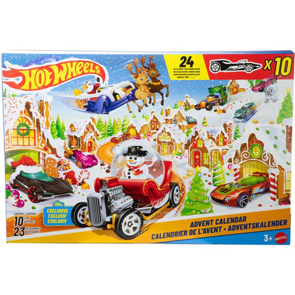 Hot Wheels Adventní kalendář JCB47