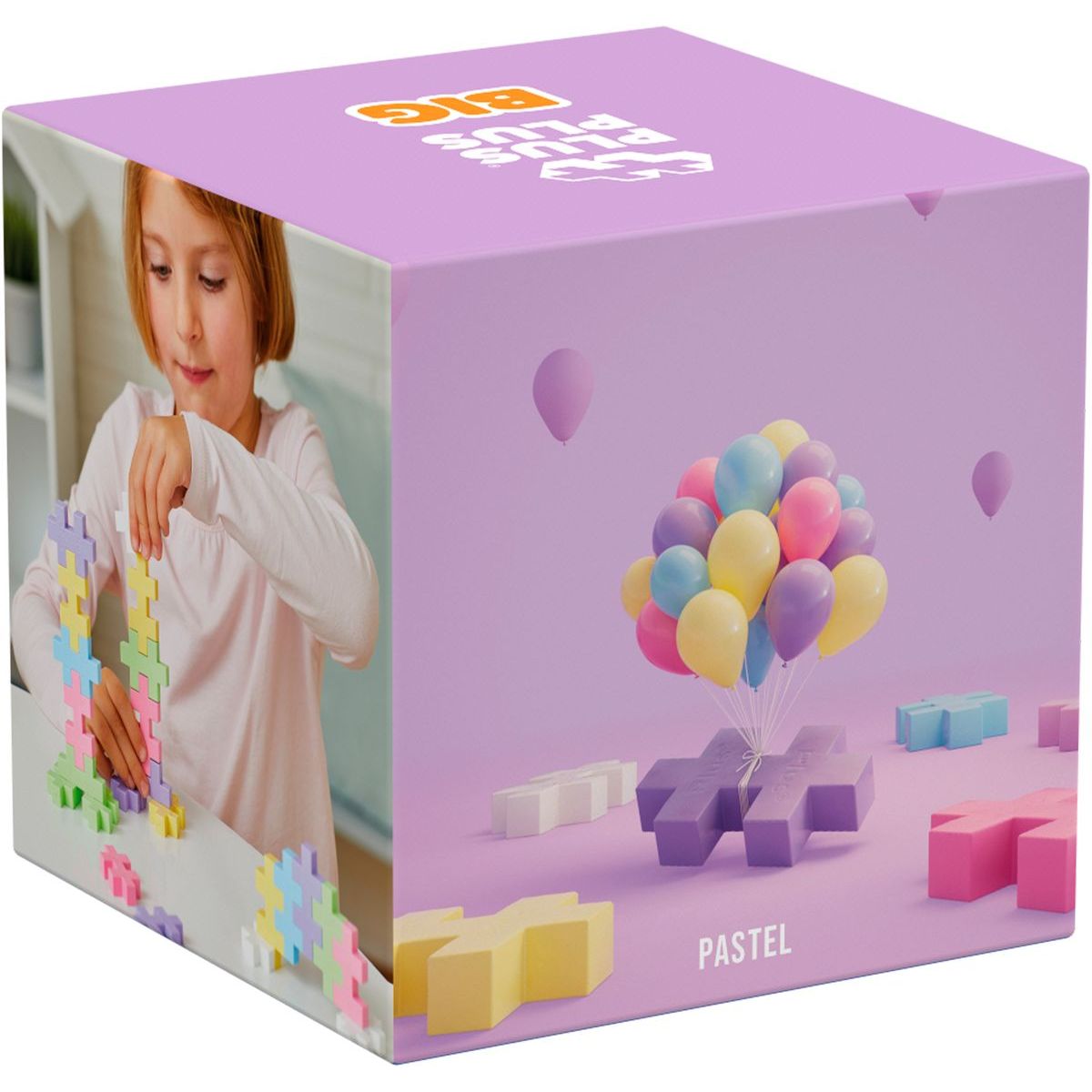 Plus Plus Big Pastel Mix 100 dílků