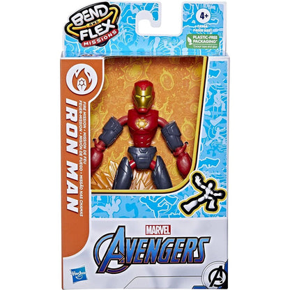 Hasbro Avengers Bend and Flex figurka Iron Man