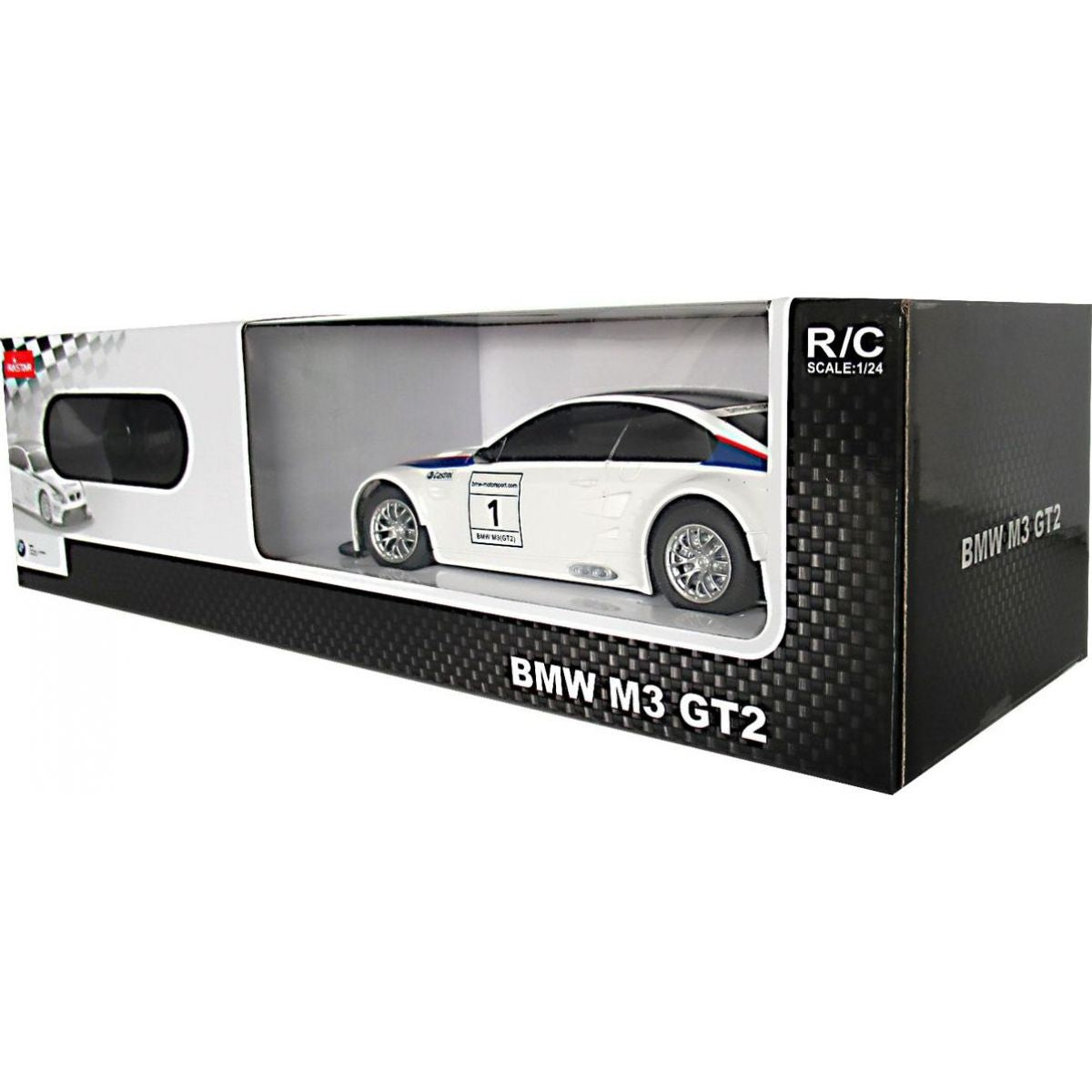 RC auto 1 : 24 BMW M3 bílý