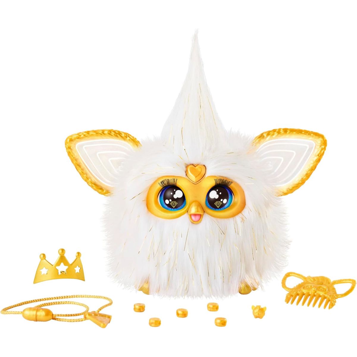 Hermanex Plyšový interaktivní Furby Gold Glam