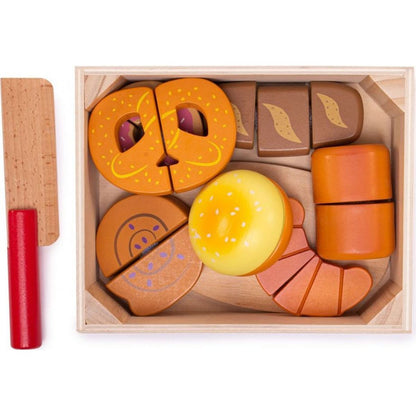 Bigjigs Toys Krájecí pečiva v krabičce