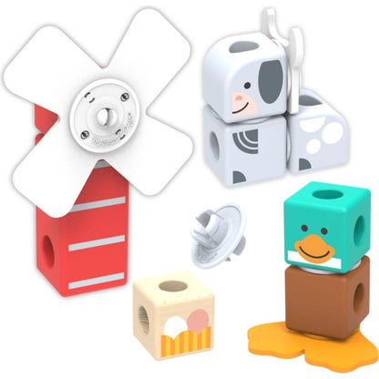 Melissa & Doug blockables stavebnice farma
