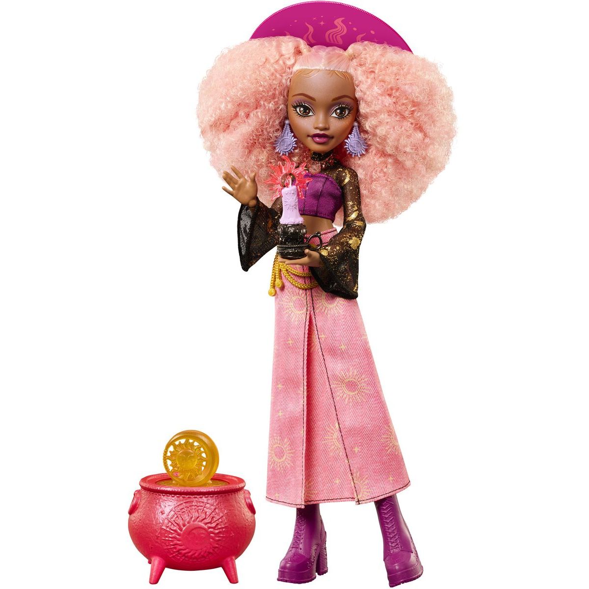 Monster High Moonspell Magic Rae Lumina čarodějka panenka