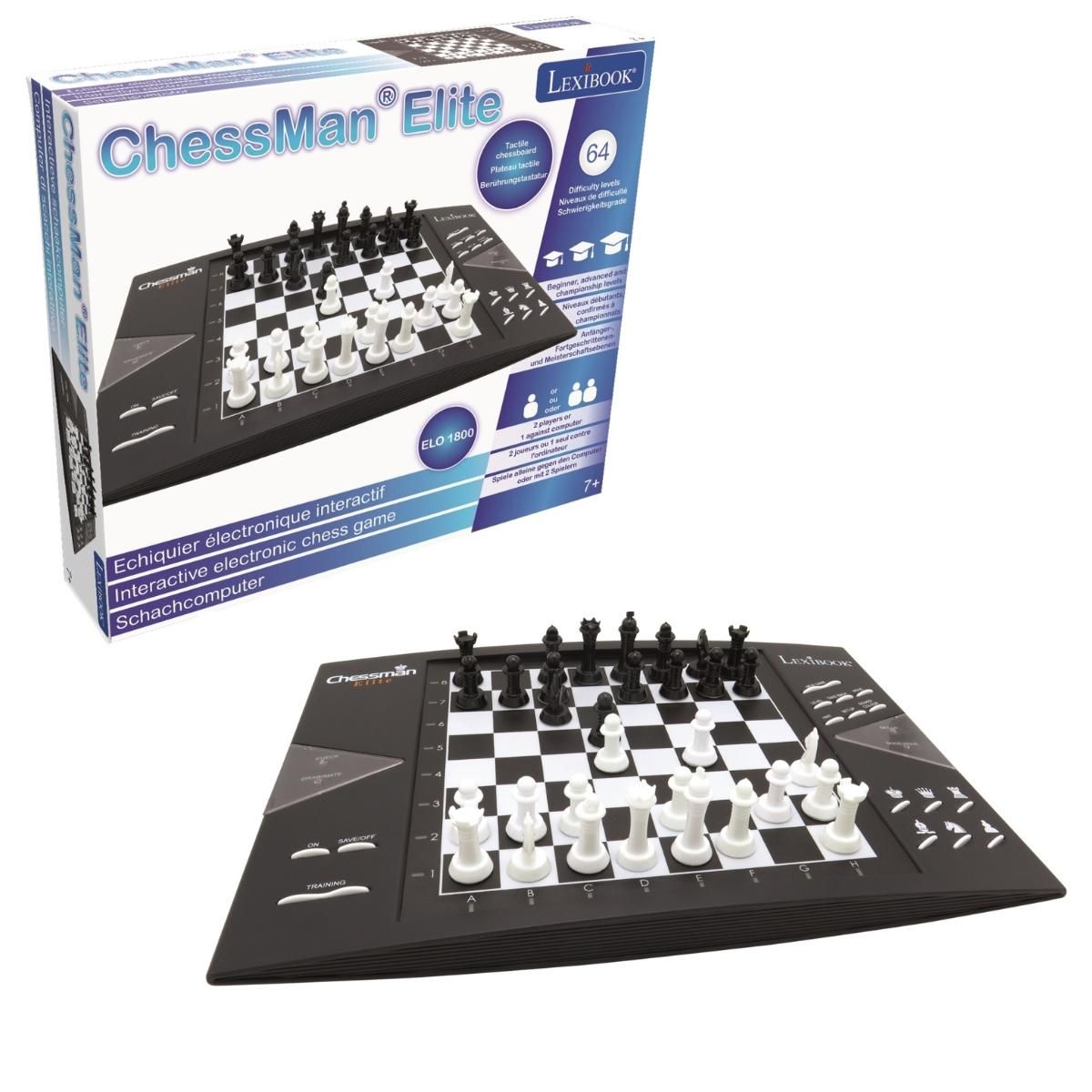 Lexibook Elektronická šachová hra ChessMan Elite - Poškozený obal