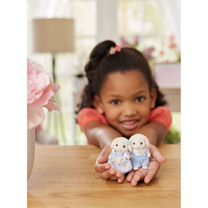 Sylvanian Families Květinový set a sourozenci Flora králíků
