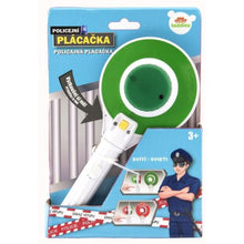 Policejní plácačka plastová 22cm se světlem