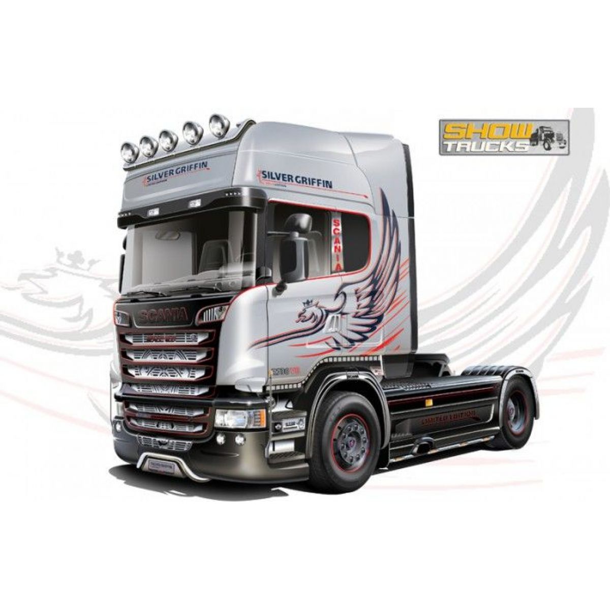 Italeri Model Kit truck 3906 Scania R730 Streamline 4x2 1:24