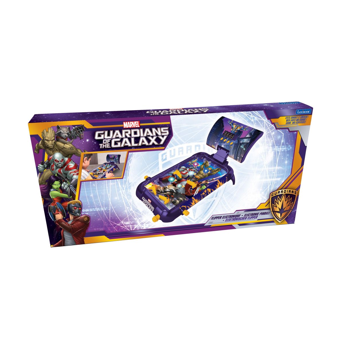 Lexibook Elektronický stolní pinball Strážci Galaxie