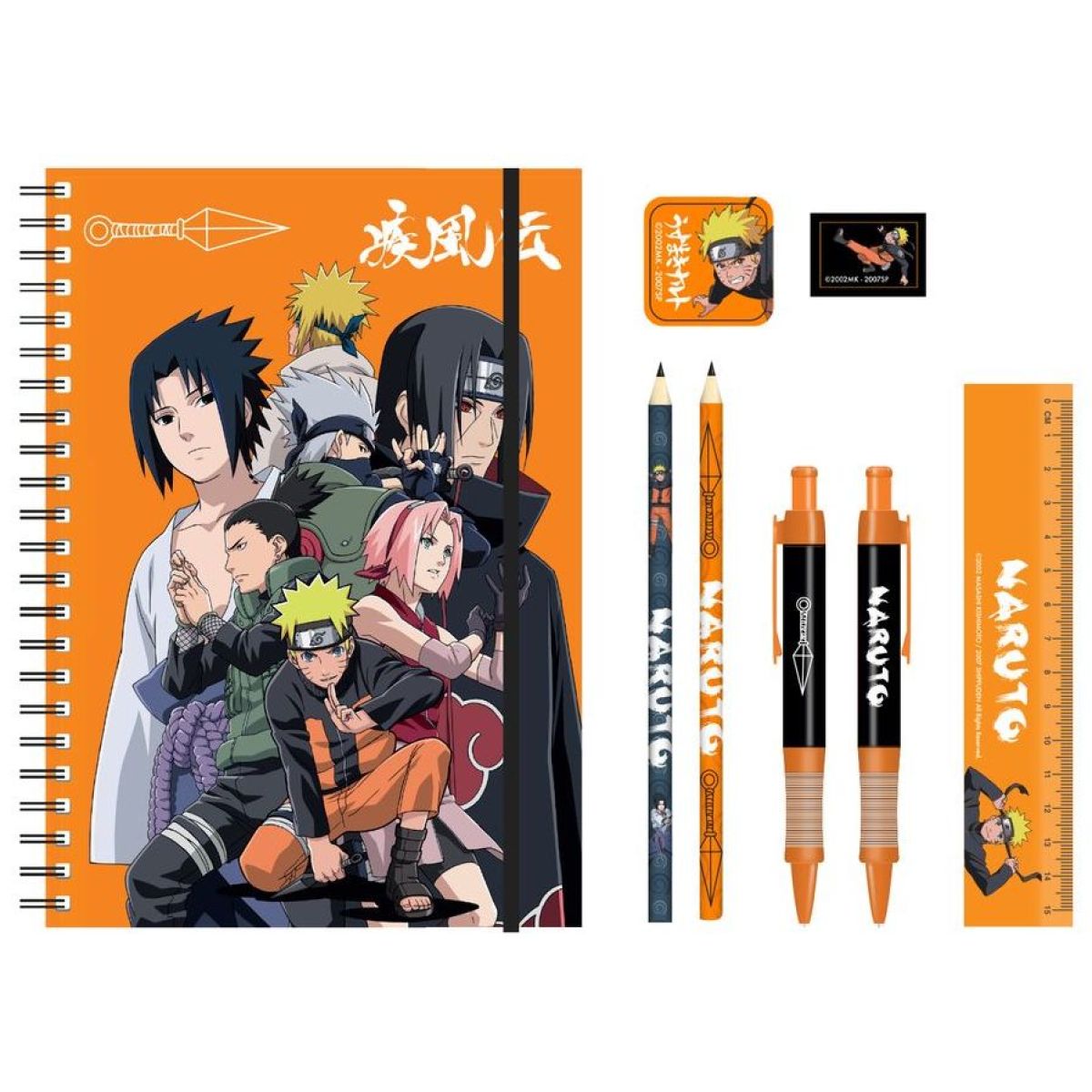 Naruto školní set A4 DPL8