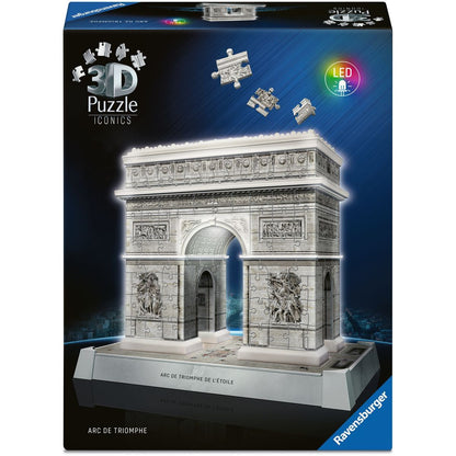 Ravensburger Iconics: Vítězný oblouk (Noční edice)