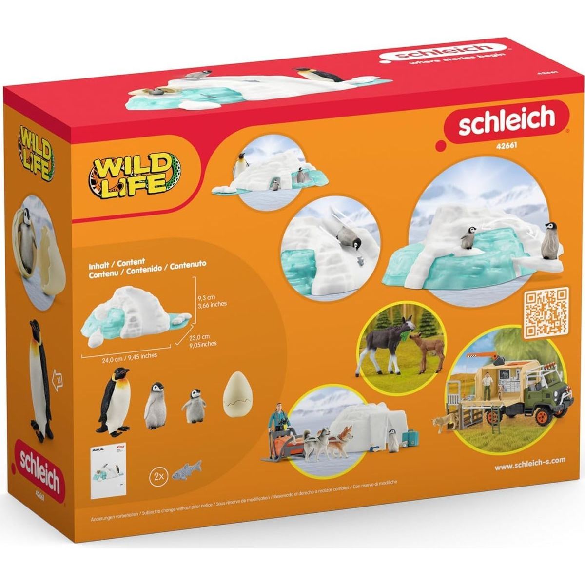 Schleich 42661 Rodinná zábava s tučňáky
