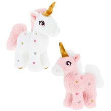 KEEL TOYS SE3063 - Stojící Jednorožec 16 cm - bílá