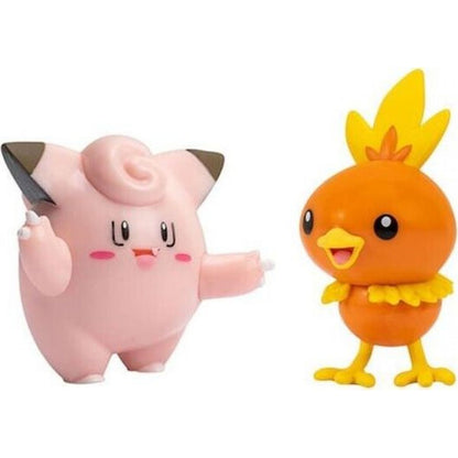 Jazwares Pokémon figurky Torchic + Clefairy - Poškozený obal