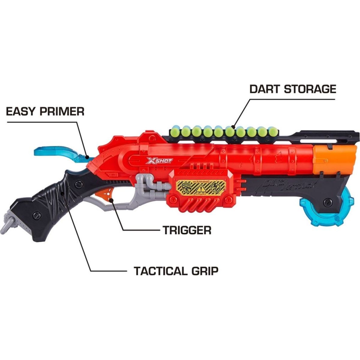 X-SHOT Dino Claw Hunter - Poškozený obal