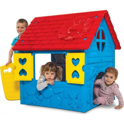 Dohány zahradní domek s kytičkou