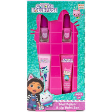 Gabbys Dollhouse set balzámů na rty a laků na nehty