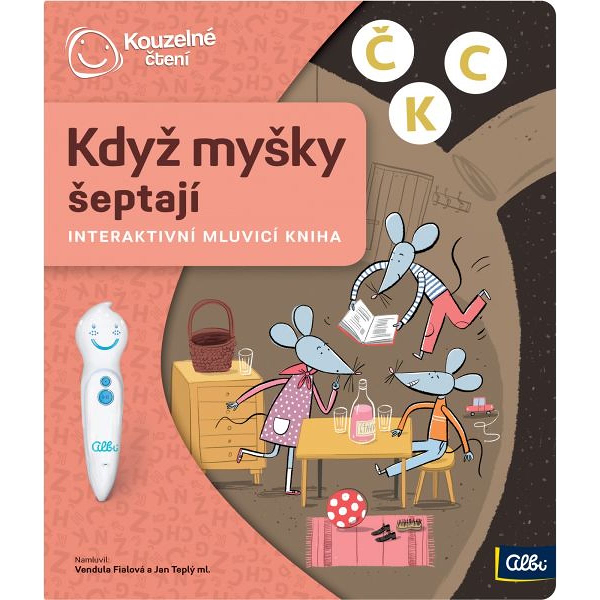 Albi Kouzelné čtení Kniha Když myšky šeptají