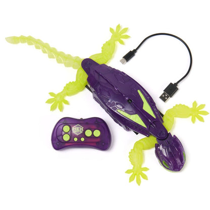 Spin Master HEX Bots RC fosforeskující Gekon lezoucí po stěnách