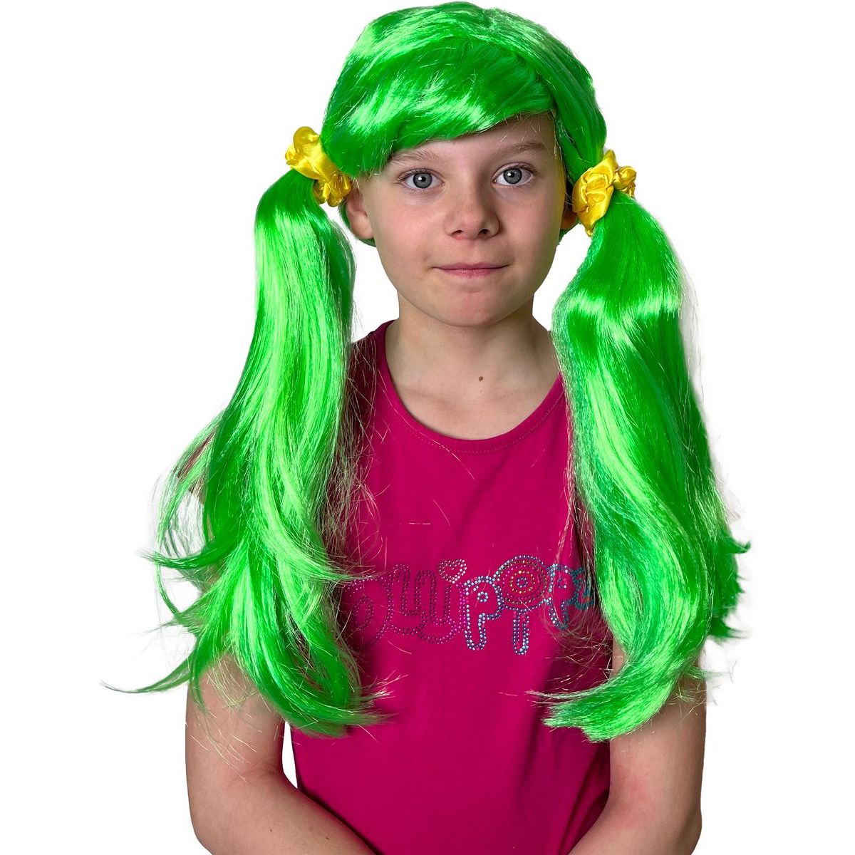 Paruka Lollipopz zelená