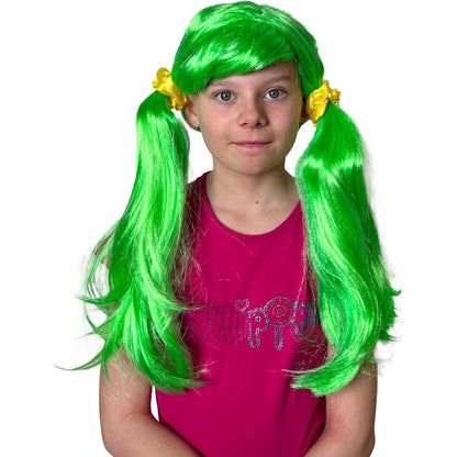 Paruka Lollipopz zelená