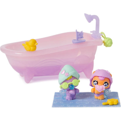 Hatchimals zvířátka ve vaně se změnou barvy