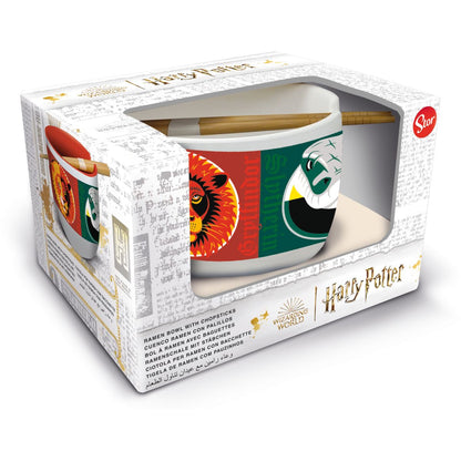 STOR Harry Potter ramen miska a hůlky, dárkový set