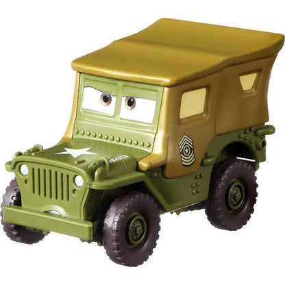 Mattel Cars 3 Auta Sarge military