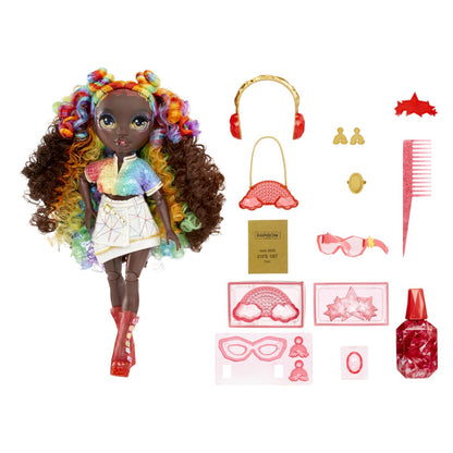 Rainbow High Creative Crystals panenka Iris Bow