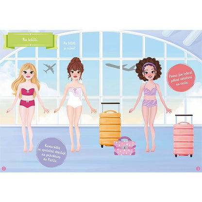 Jiří Models Moje první oblečkování Nejlepší kamarádky Na prázdninách