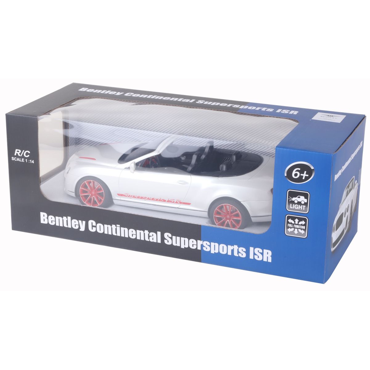 Alltoys 1:14 RC Bently GT Supersport kabriolet bílý