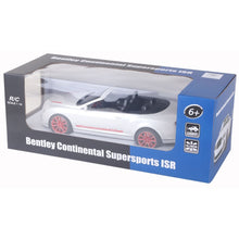 Alltoys 1:14 RC Bently GT Supersport kabriolet bílý