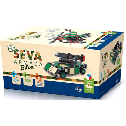 Seva Stavebice Armáda Jumbo Bitva 958 dílků