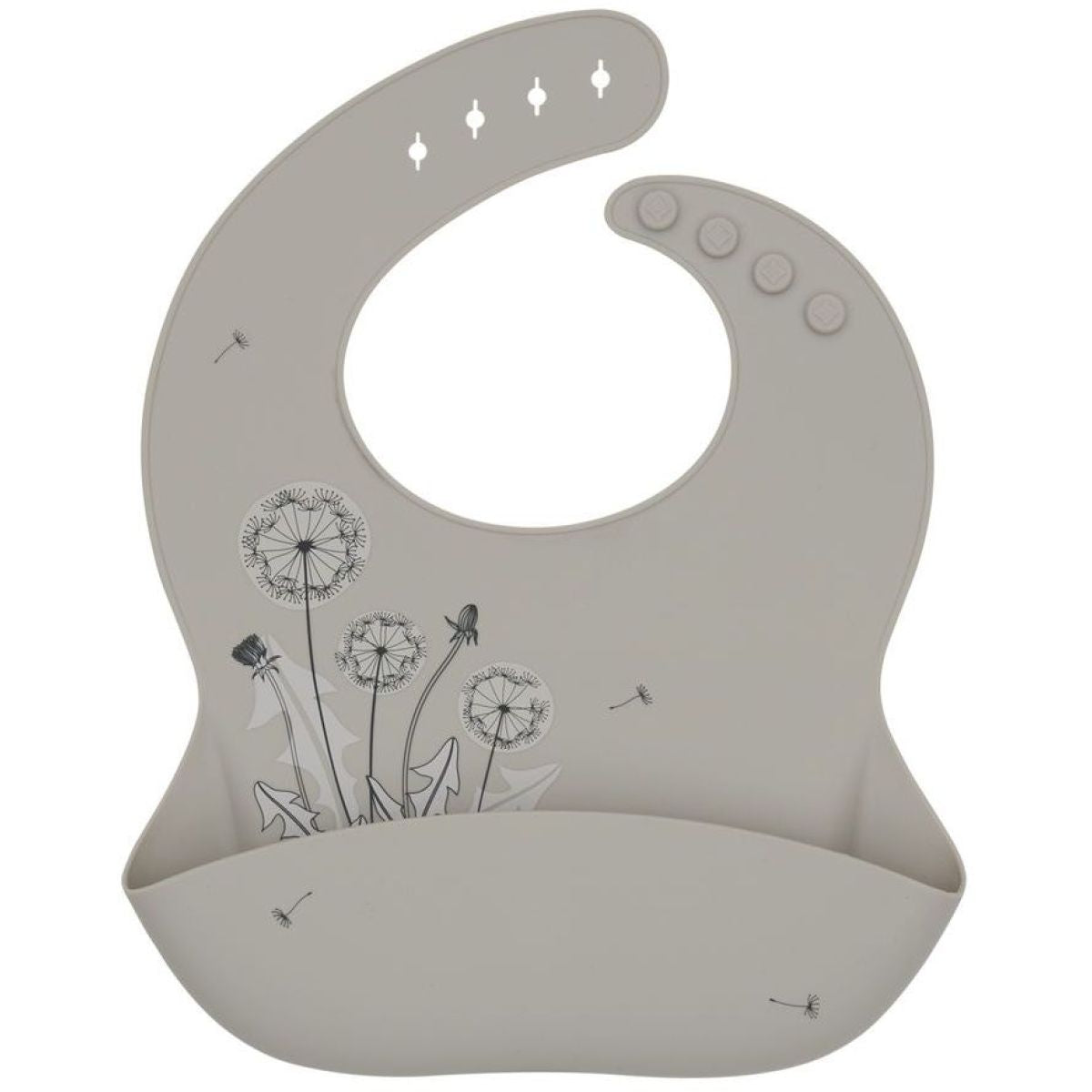 KikkaBoo Bryndák s kapsou Platinum Silicone Flora Sand