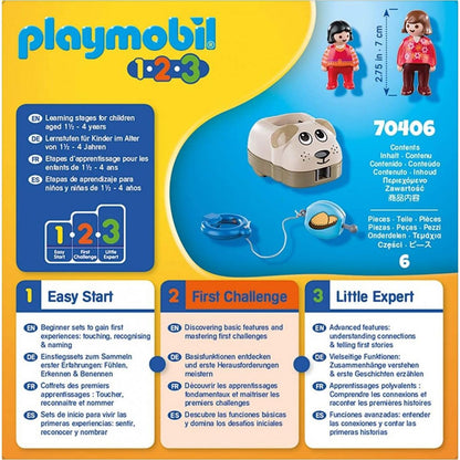 PLAYMOBIL® 70406 Můj tahací pejsek