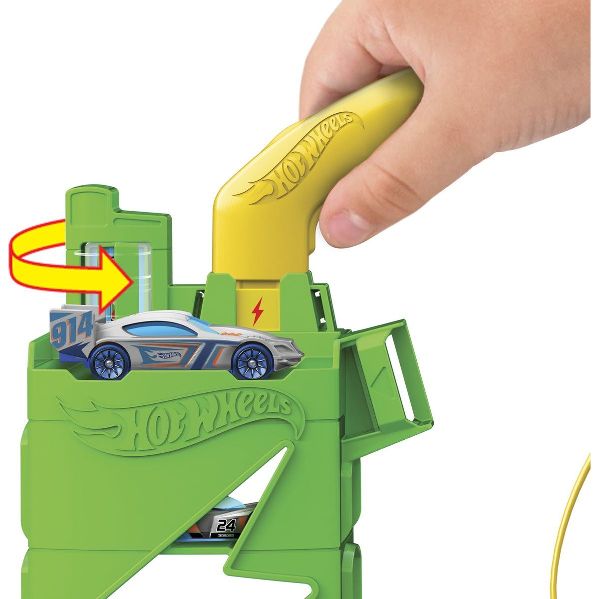 Mattel Hot Wheels City super nabíjecí stanice