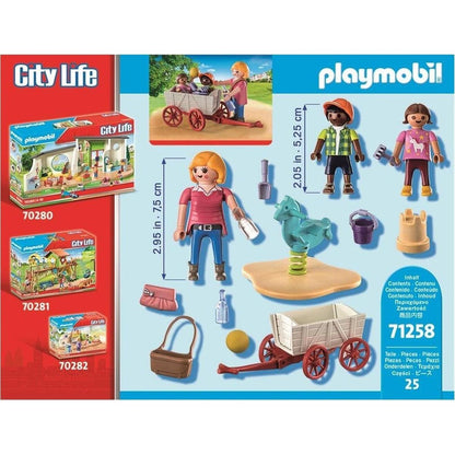 PLAYMOBIL® 71258 Starter Pack Učitelka s vozíkem