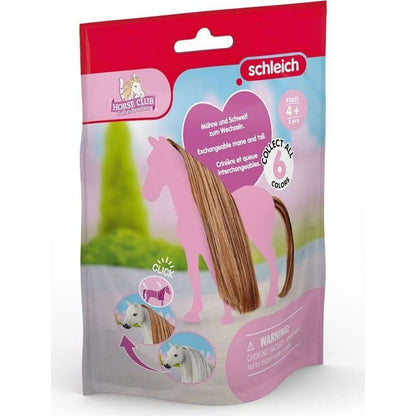 Schleich 42651 Hnědé doplňky na ocas a hřívu