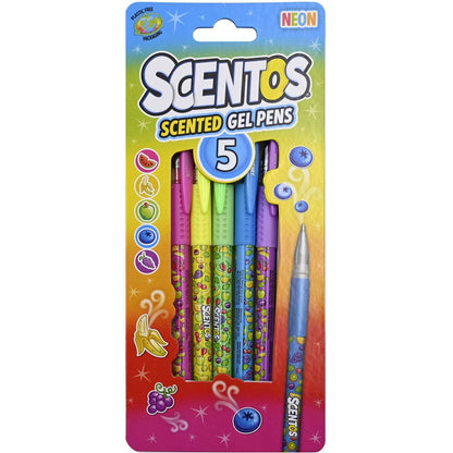 Alltoys Gelové pera Scentos - Neon