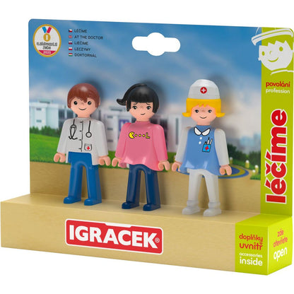 Igráček Trio Léčíme - Doktor, Sestřička a Pacientka