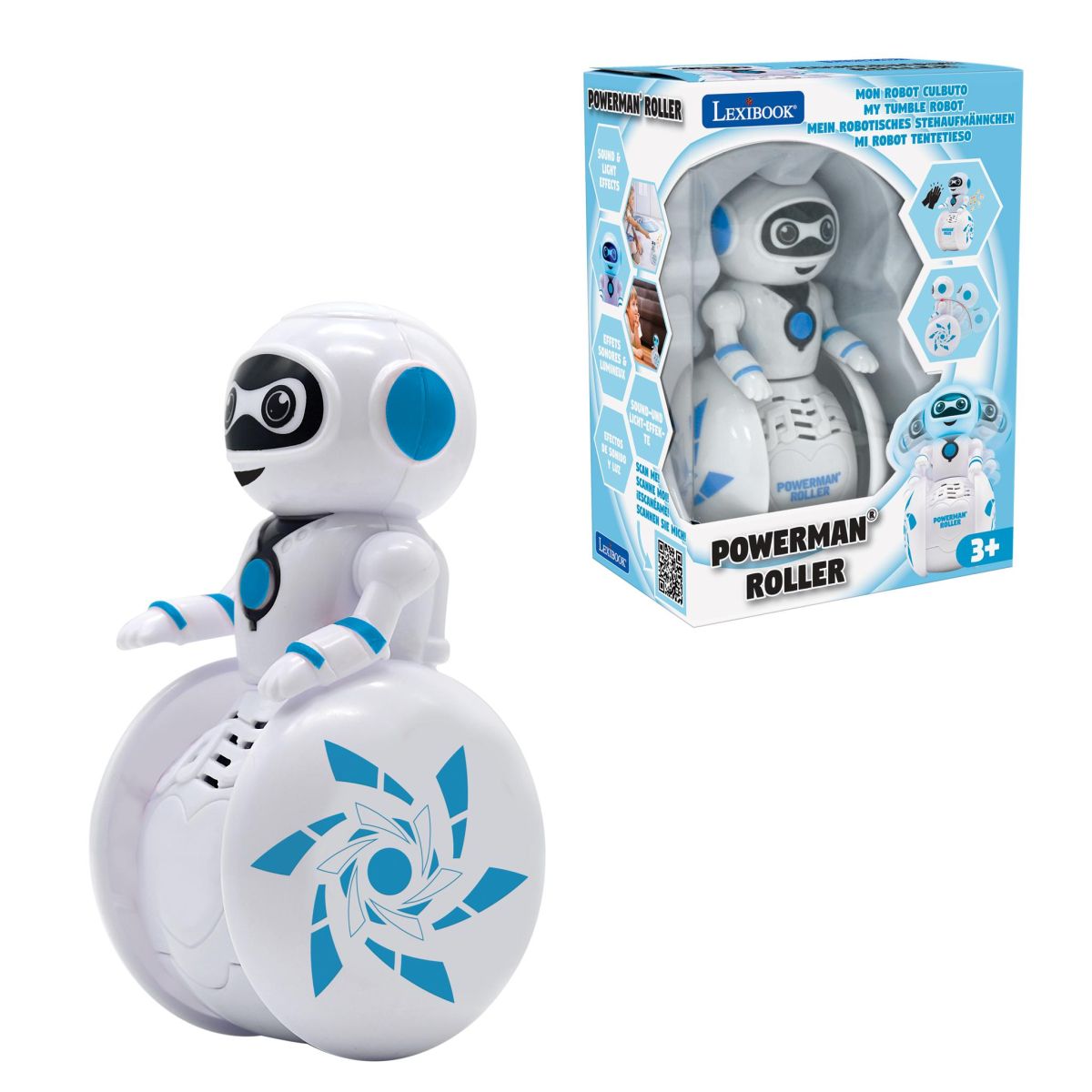 Lexibook Jednokolový robot Powerman Roller