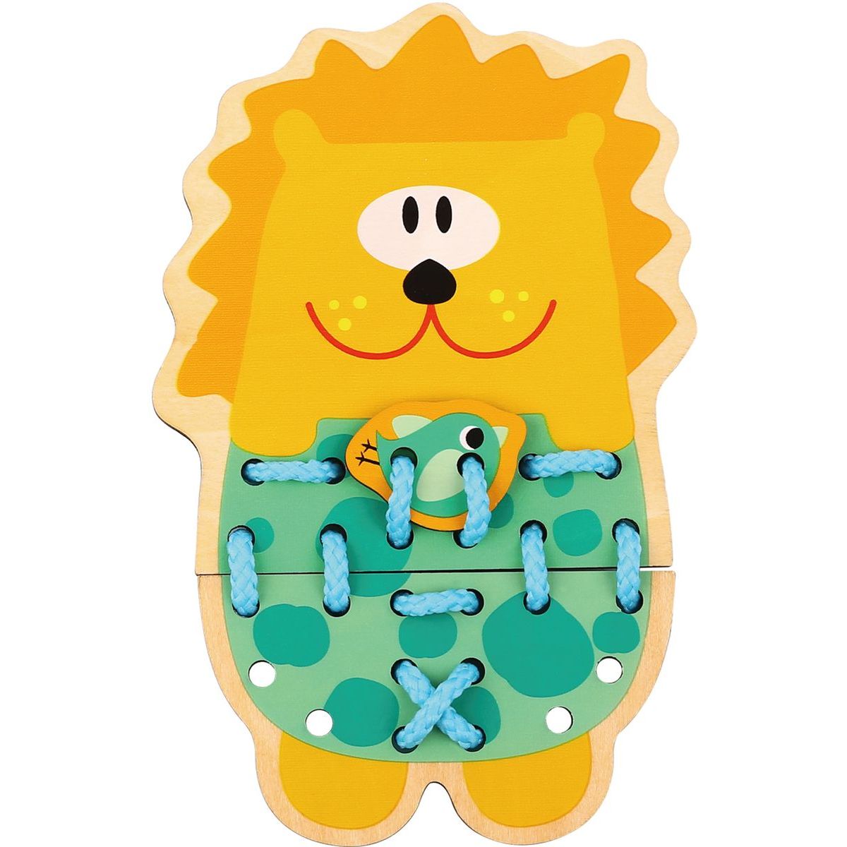 Tooky Toy Dřevěná provlékací zvířátka